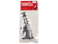 Container Chassis for 3-Axle 40ft Trailer 1/87 (HO) Plastic Model by Promotex