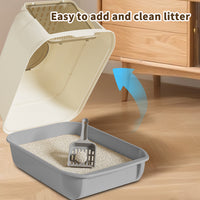 Only Self Pickup---Double-door Cat Litter Box