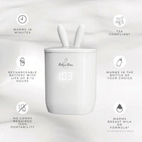 3.0 Portable Bottle Warmer Adapter Set (Warmer + Four Adapters)