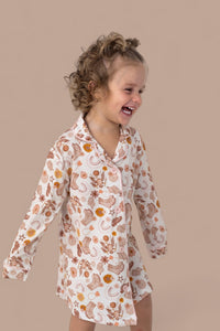 FLOWERS AND BOOTS GIRL'S DREAM GOWN