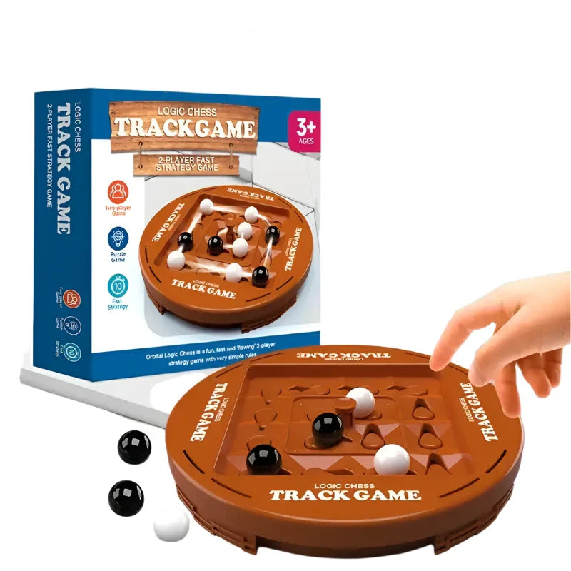 MEACAOFG Rotating four pieces spatial logic thinking training children students educational toys parent-child interaction desktop games