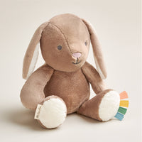 Plush Taupe Bunny Stuffed Toy