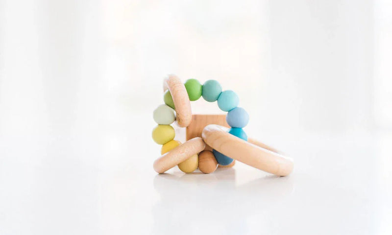 Saturn Ring Wooden Baby Teether - BIG FRENCHIES
