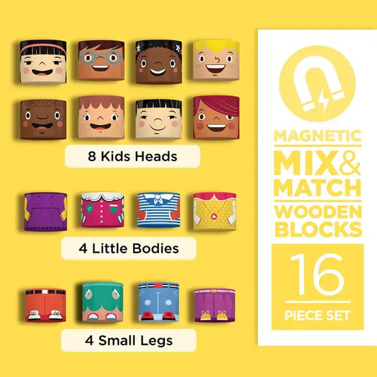 Diverse Friends Magnetic Building Doll Set - coming soon!