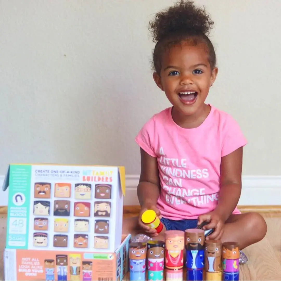 Diverse Friends Magnetic Building Doll Set - coming soon!