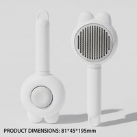Self-Cleaning Slicker Brush