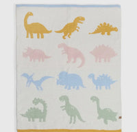 Luxury soft Dino blanket - BIG FRENCHIES