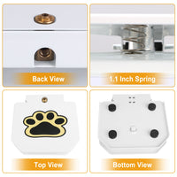 1Pc Dog Water Fountain Outdoor Dog Pet Water Dispenser Step-on Activated Sprinkler With Interactive Paw Pedal Valve For 