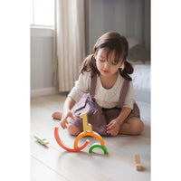 Wild Rainbow Jungle Wooden Balancing Game