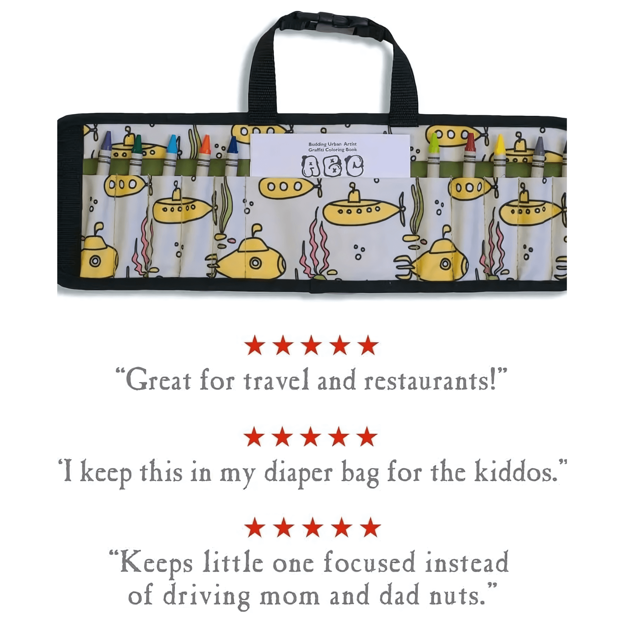 Travel Crayon Wallet Activity