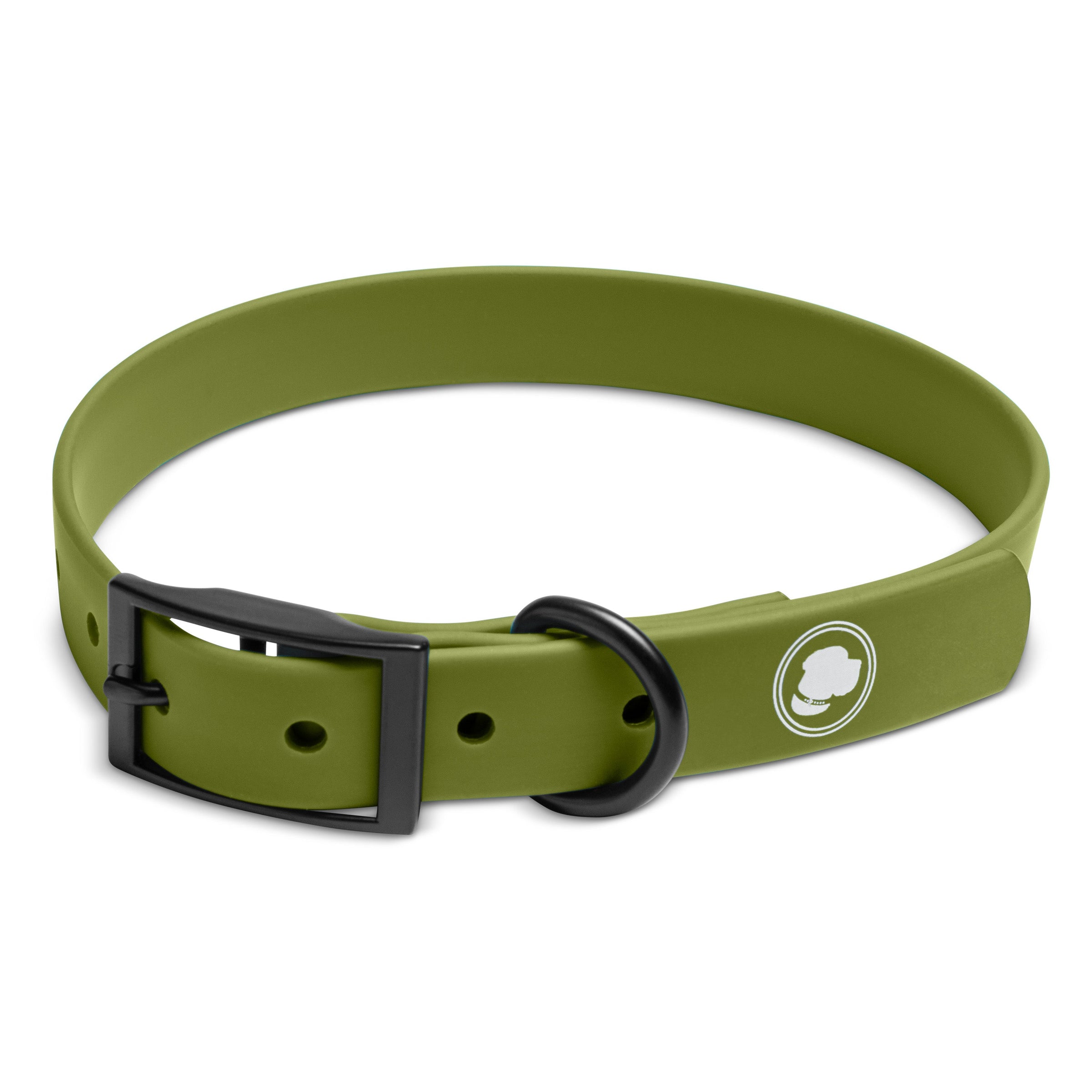 The Modern Dog Company - Olive Green Collar (Weather + Odor Resistant) - BIG FRENCHIES