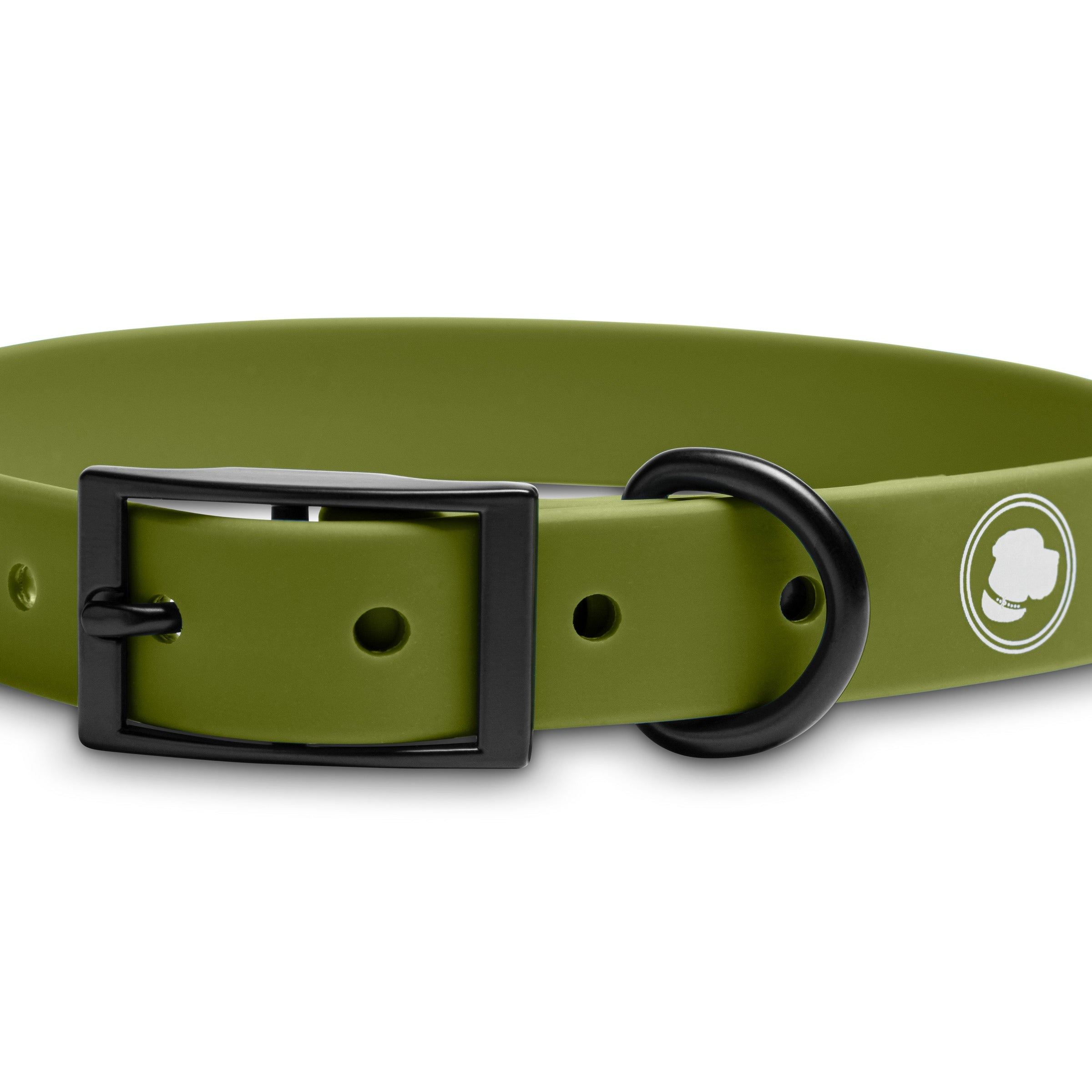 The Modern Dog Company - Olive Green Collar (Weather + Odor Resistant) - BIG FRENCHIES