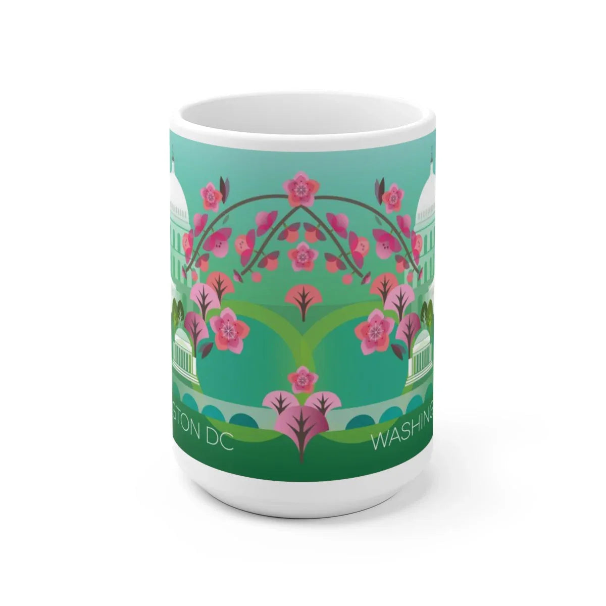 WASHINGTON, DC 11 OZ OR 15 OZ CERAMIC MUG - BIG FRENCHIES