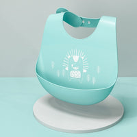 Baby Waterproof And Stain-resistant Food-grade Silicone Bib