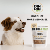 Chicken Treats Dog Treats, 5 Ounce Bag, Single Ingredient, High Protein