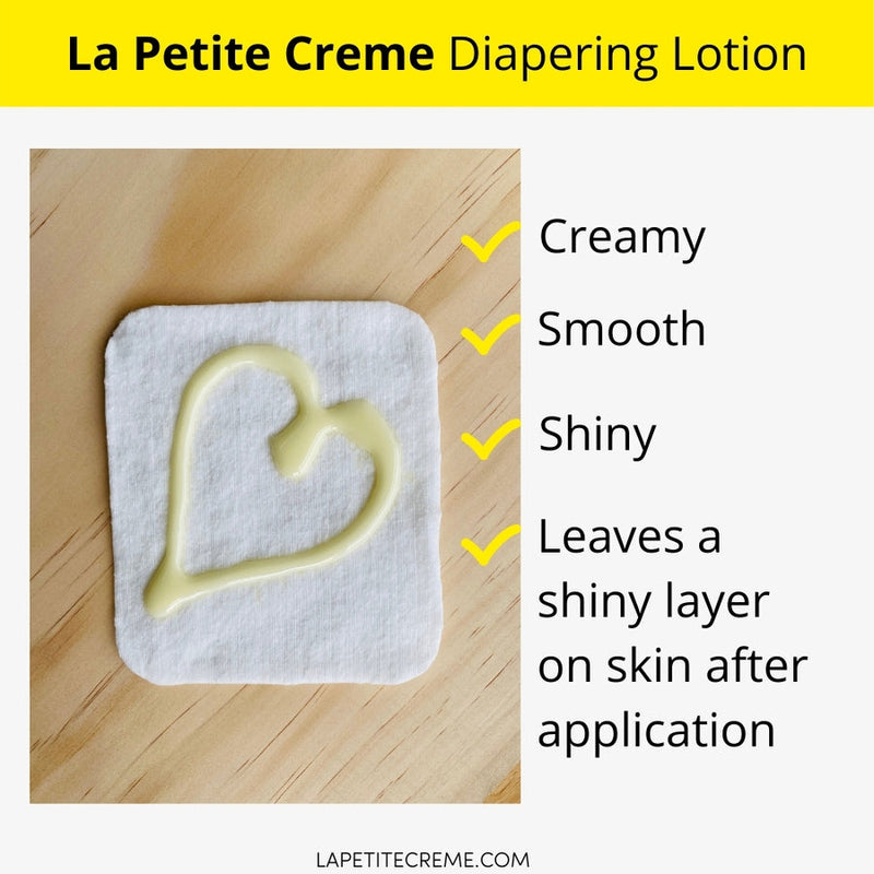 Organic Diaper Lotion by La Petite Crème (Travel Size - 2 oz)