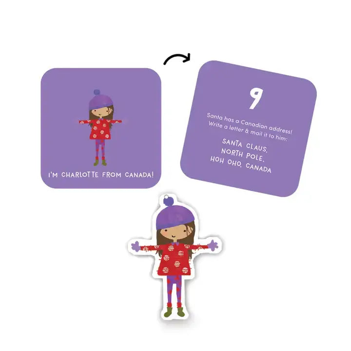 Around the World Advent Calendar For Kids