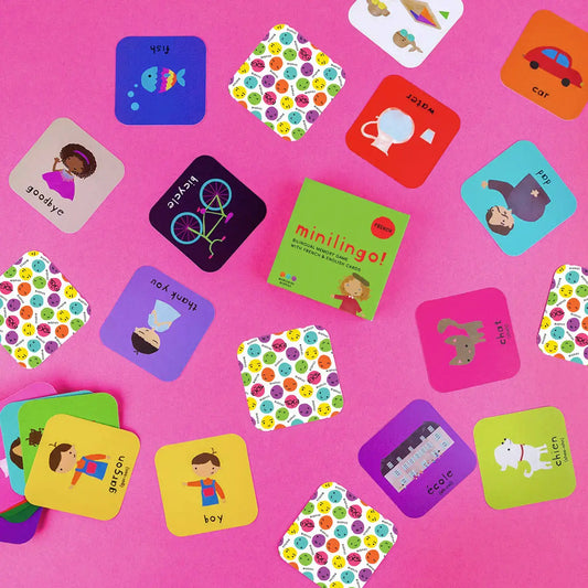 Minilingo French/English Bilingual Flashcards