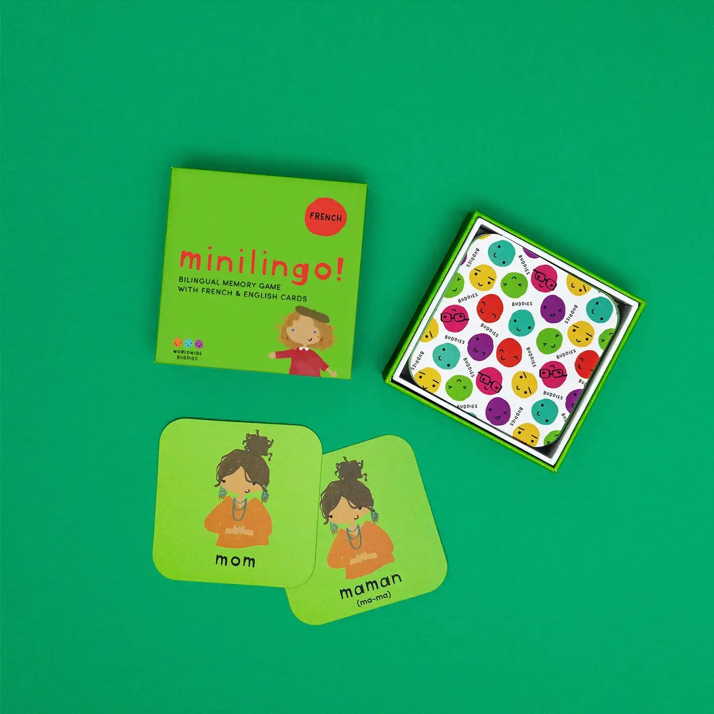 Minilingo French/English Bilingual Flashcards