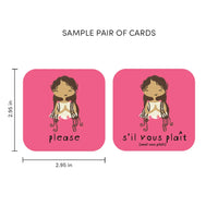 Minilingo French/English Bilingual Flashcards