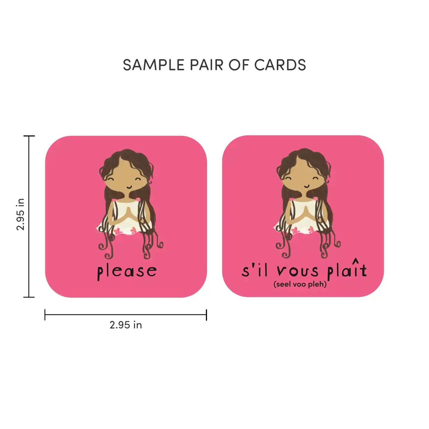 Minilingo French/English Bilingual Flashcards