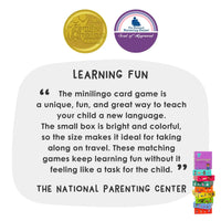 Minilingo French/English Bilingual Flashcards