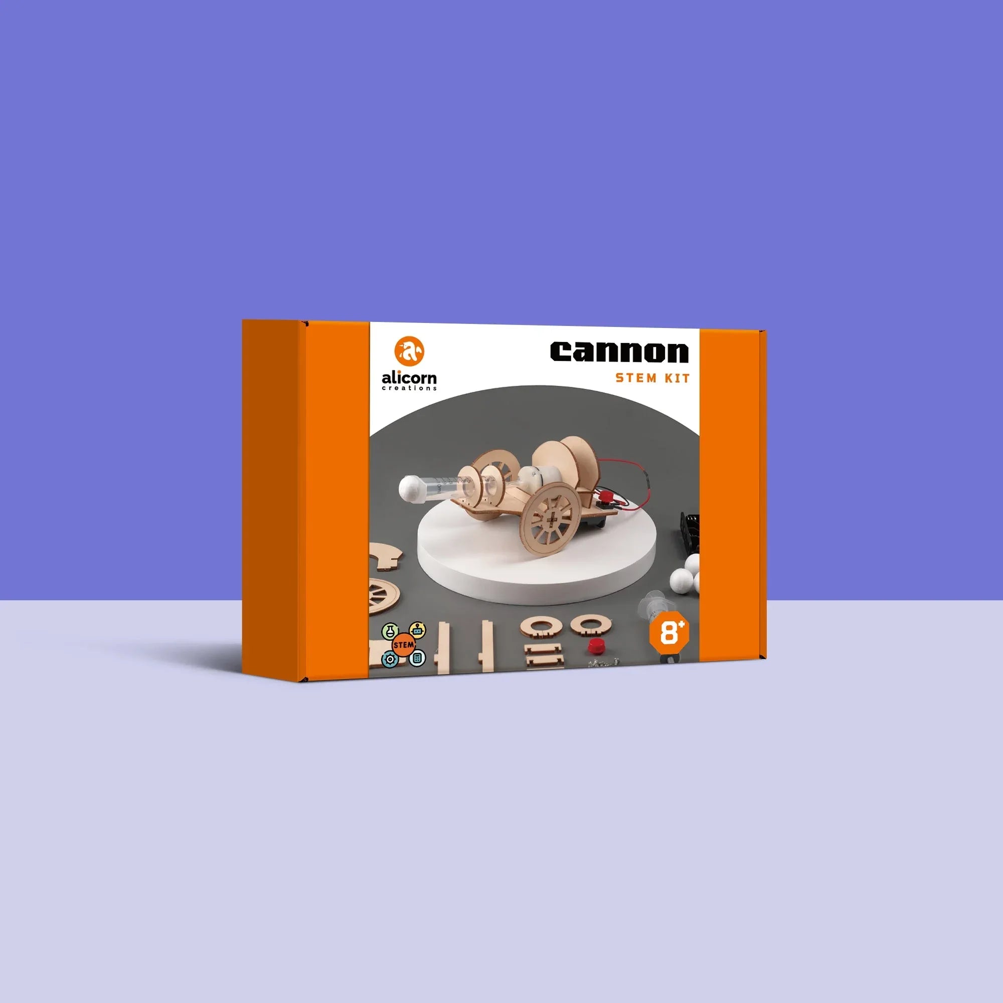 Cannon DIY Kit, Educational STEM Toy - BIG FRENCHIES