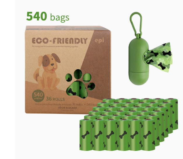 Biodegradable PET Garbage Bag Stool Bag Thickened