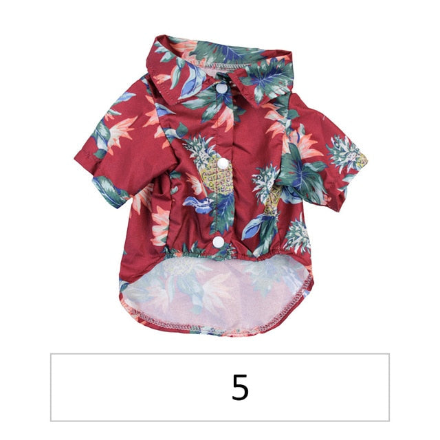 Hawaiian Pet Shirts - BIG FRENCHIES
