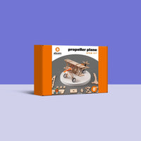 Propeller Plane DIY Kit, Educational STEM Toy - BIG FRENCHIES