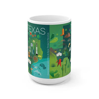 TEXAS 11 OZ OR 15 OZ CERAMIC MUG - BIG FRENCHIES