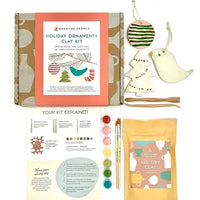 Holiday Ornaments Clay Making Activity Kit - Exclusive for the Holidays