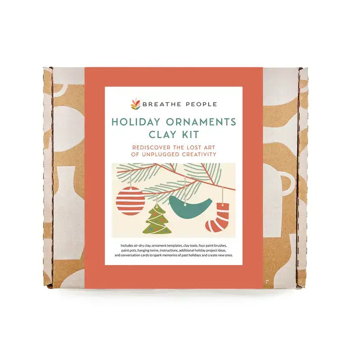 Holiday Ornaments Clay Making Activity Kit - Exclusive for the Holidays