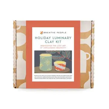 Holiday Luminaries Clay Making Kit - Exclusively for the Holidays