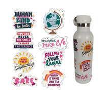 Greta Caring Eco-Friendly Water Bottle Craft Kit With Stickers