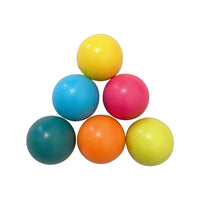 6-Piece Pastel Wooden Balls – 1.8" Diameter | Macaron Colors - BIG FRENCHIES