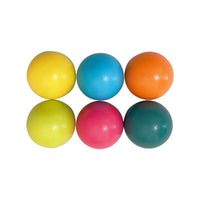 6-Piece Pastel Wooden Balls – 1.8" Diameter | Macaron Colors - BIG FRENCHIES