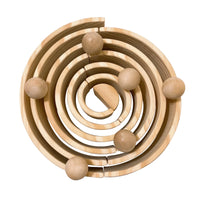 6-Piece Natural Wooden Balls – 1.8" Diameter - BIG FRENCHIES