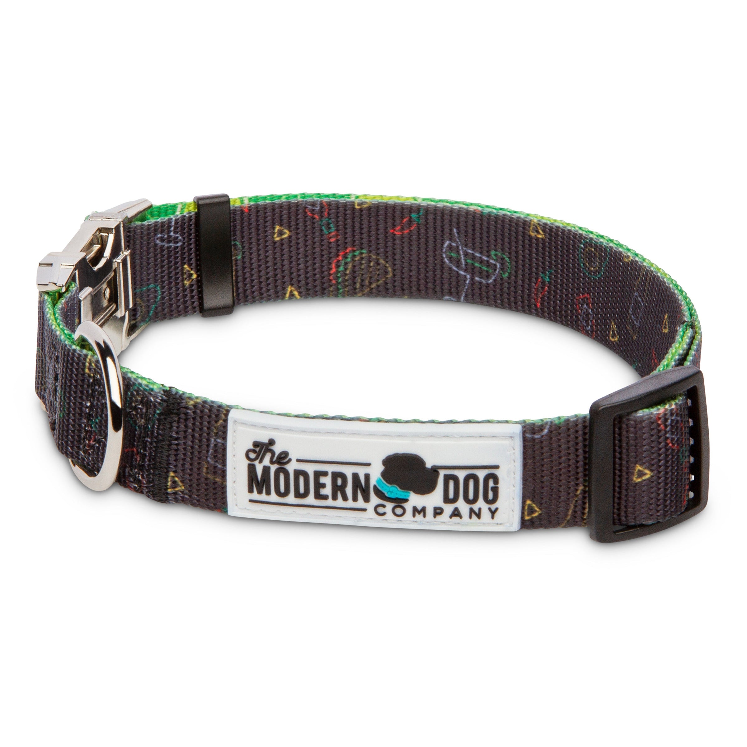 The Modern Dog Company - Retro Taco Tuesday Collar - BIG FRENCHIES