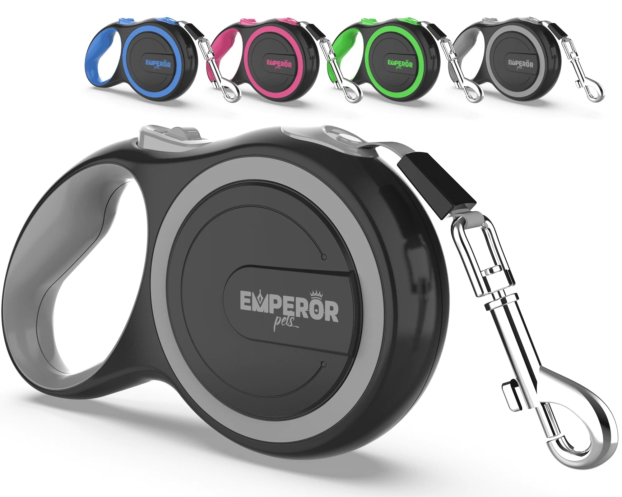 Unleash Adventure! 🌟 16ft Heavy-Duty Retractable Leash for Large Dogs (up to 110lbs) 🐾 - BIG FRENCHIES
