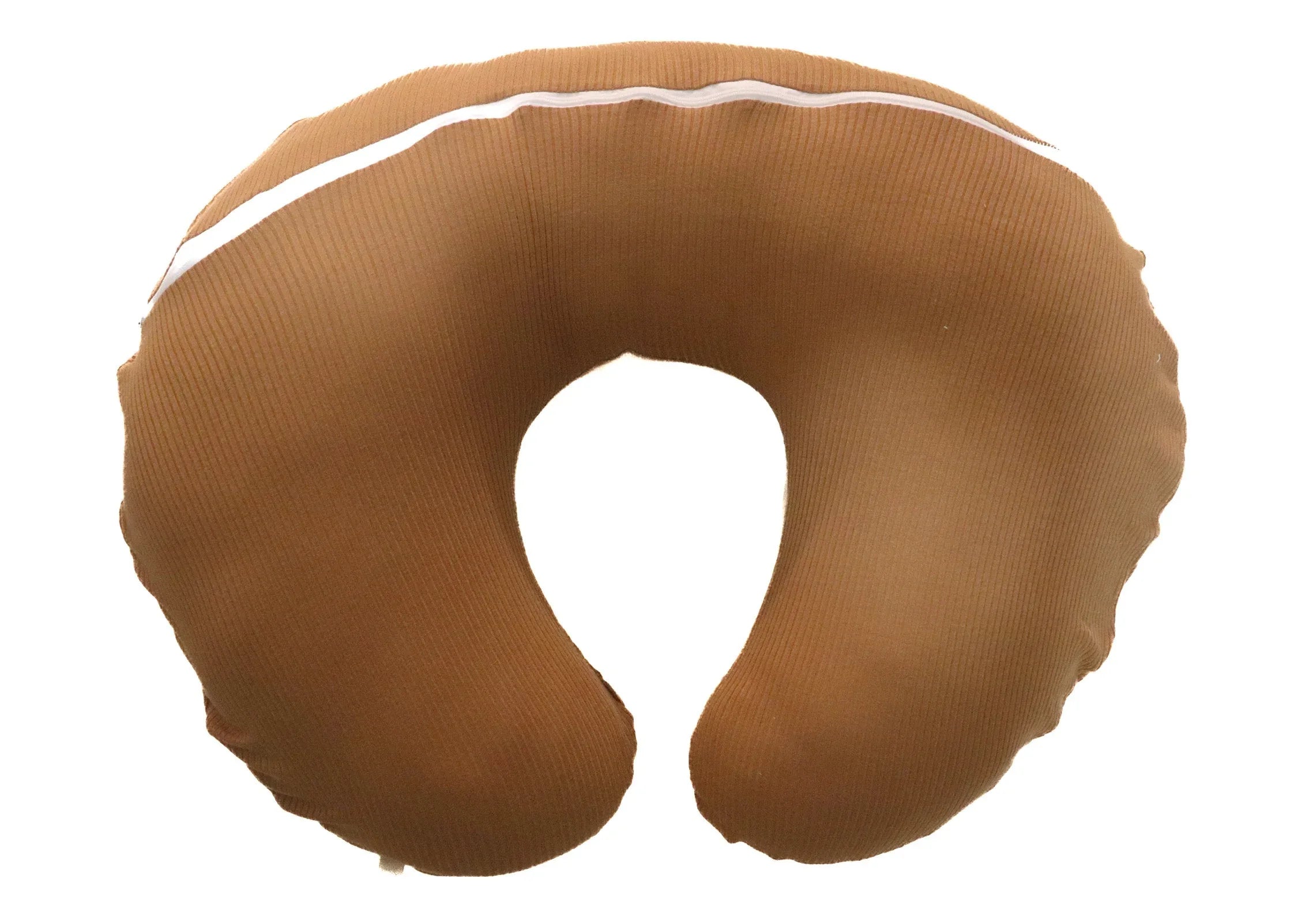 Caramel Ribbed Nursing Pillow Cover - BIG FRENCHIES