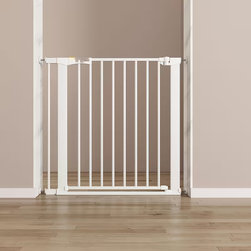 Effortless Installation And Convenient Passage The Baby And Dog Gate With Auto-Close Feature
