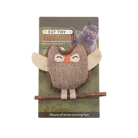 Cat Self-Entertainment Mint Feather Catnip Teething Stick