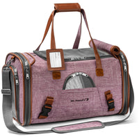 Mr. Peanut's Gold Series Standard Size Airline Compliant Pet Carrier - BIG FRENCHIES
