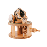 Flock Roundabout Wooden Mechanical Kit