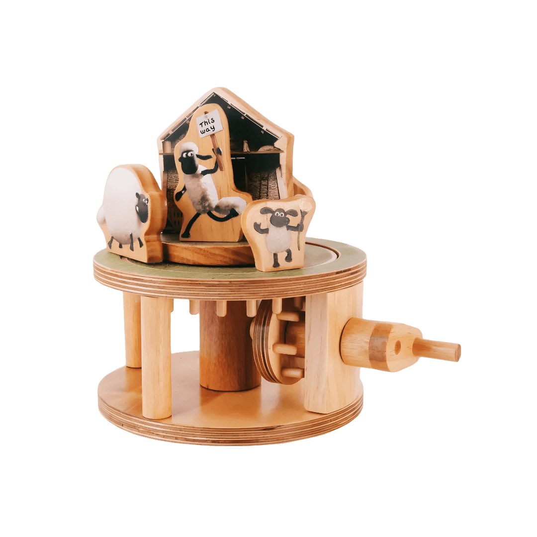 Flock Roundabout Wooden Mechanical Kit