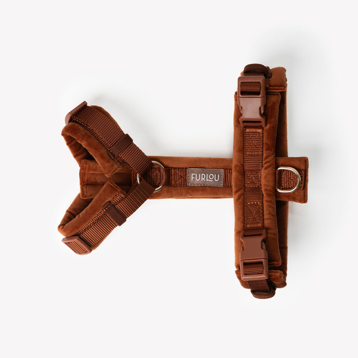 Clay - Velvet Dog Harness-Velvet Harness-BIG FRENCHIES-FURLOU