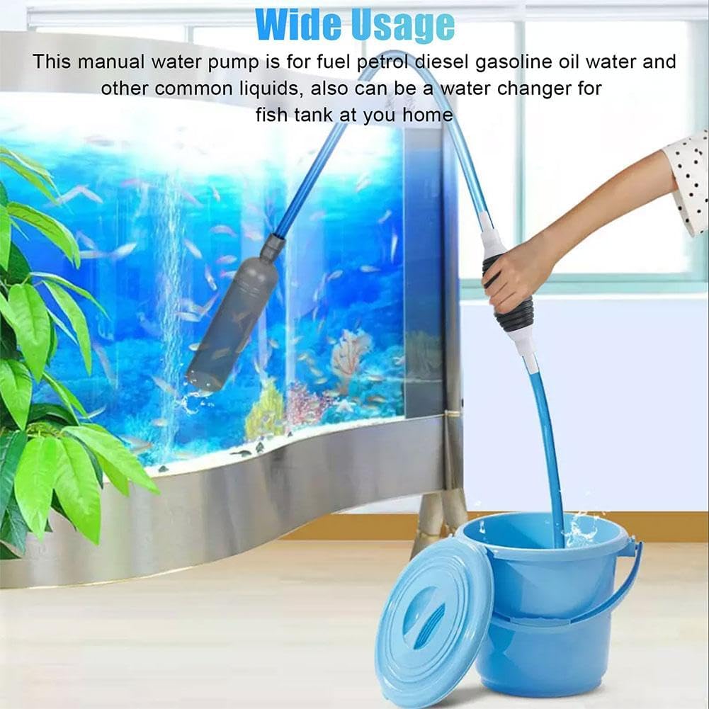 Siphon P Ump For Gasoline Motor Oil Fuel Gasoline Diesel, Fish Tank