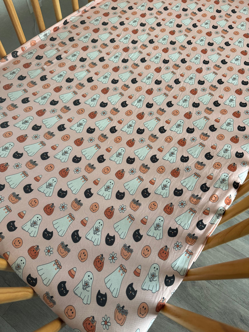 Blossom & Boo (Crib Sheet) - BIG FRENCHIES