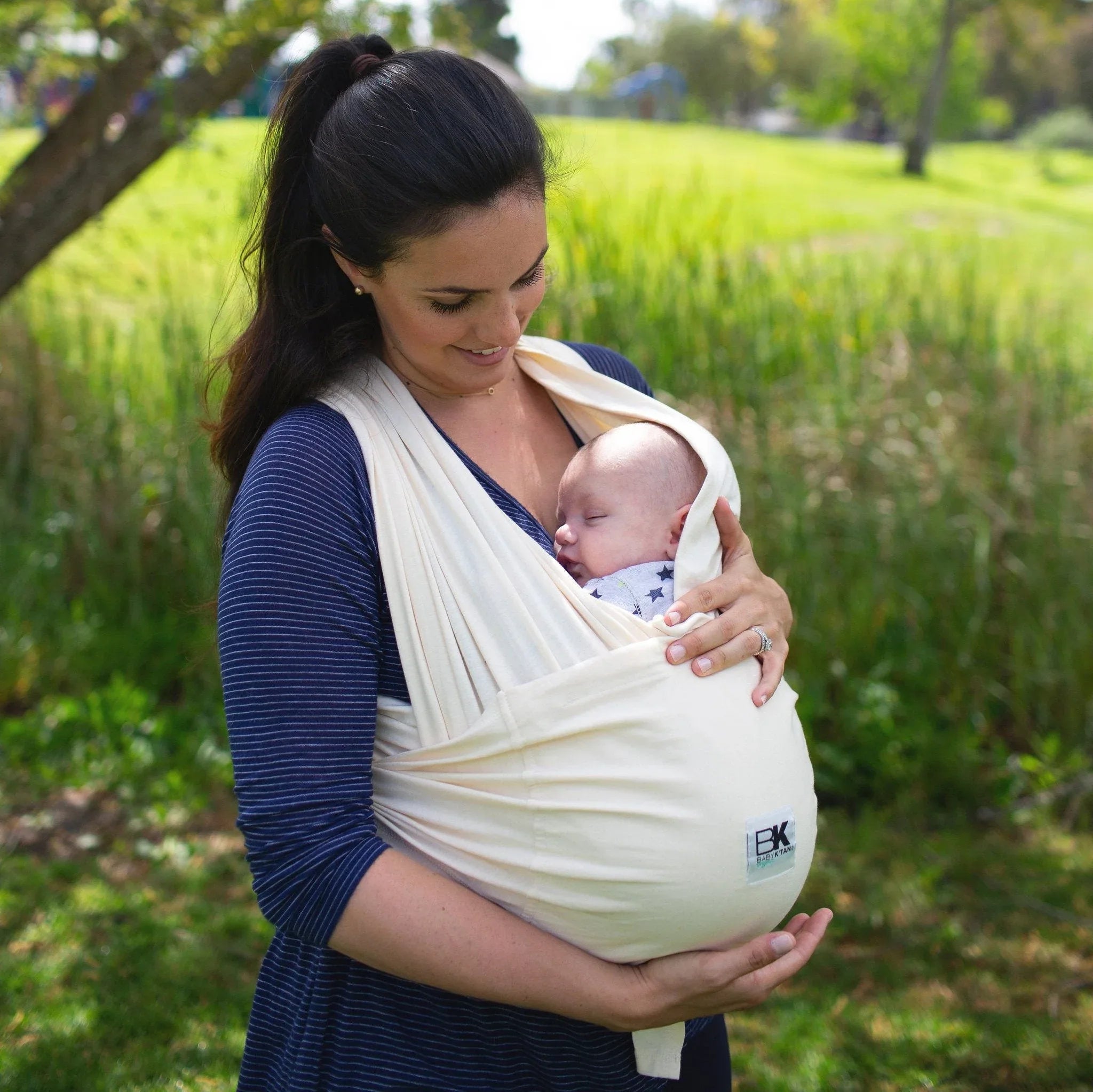 Baby K'tan Organic Baby Carrier | Natural - BIG FRENCHIES